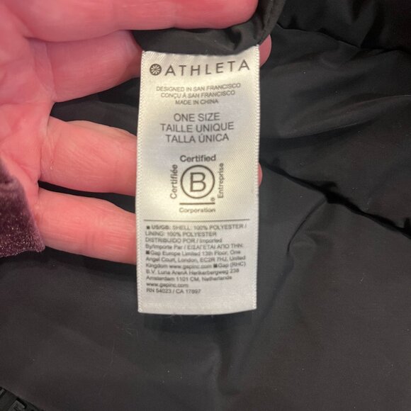 Athleta All About Medium Crossbody Hobo Bag - Black - Picture 6 of 7